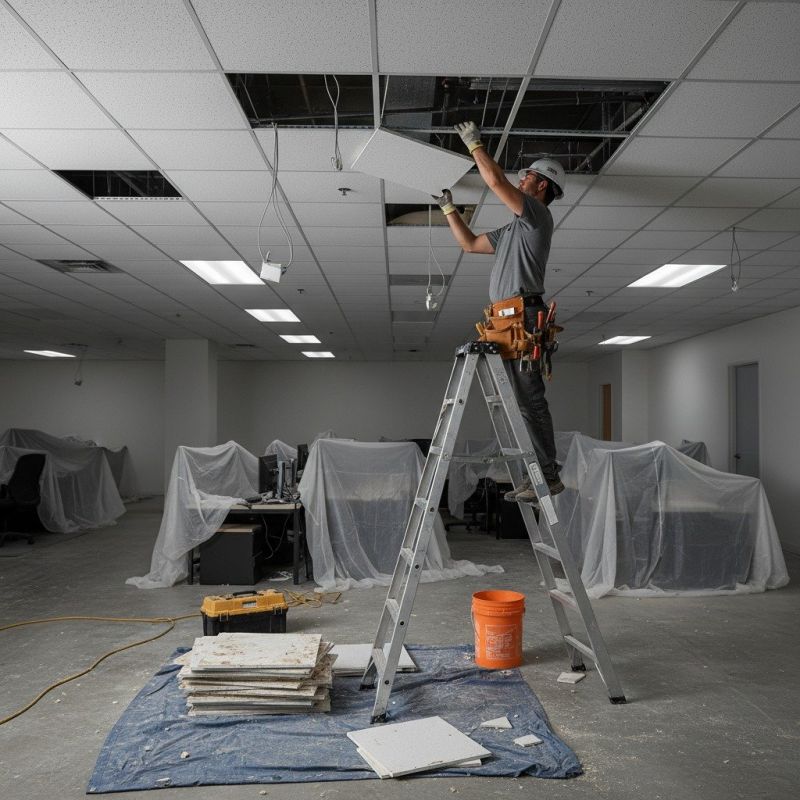 Office Ceiling Remodeling